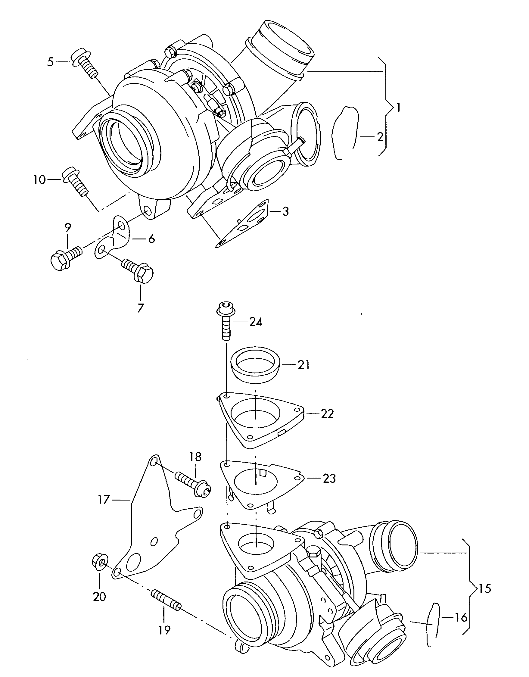 VAG N  10286111 - Гайка, выпускной коллектор parts5.com