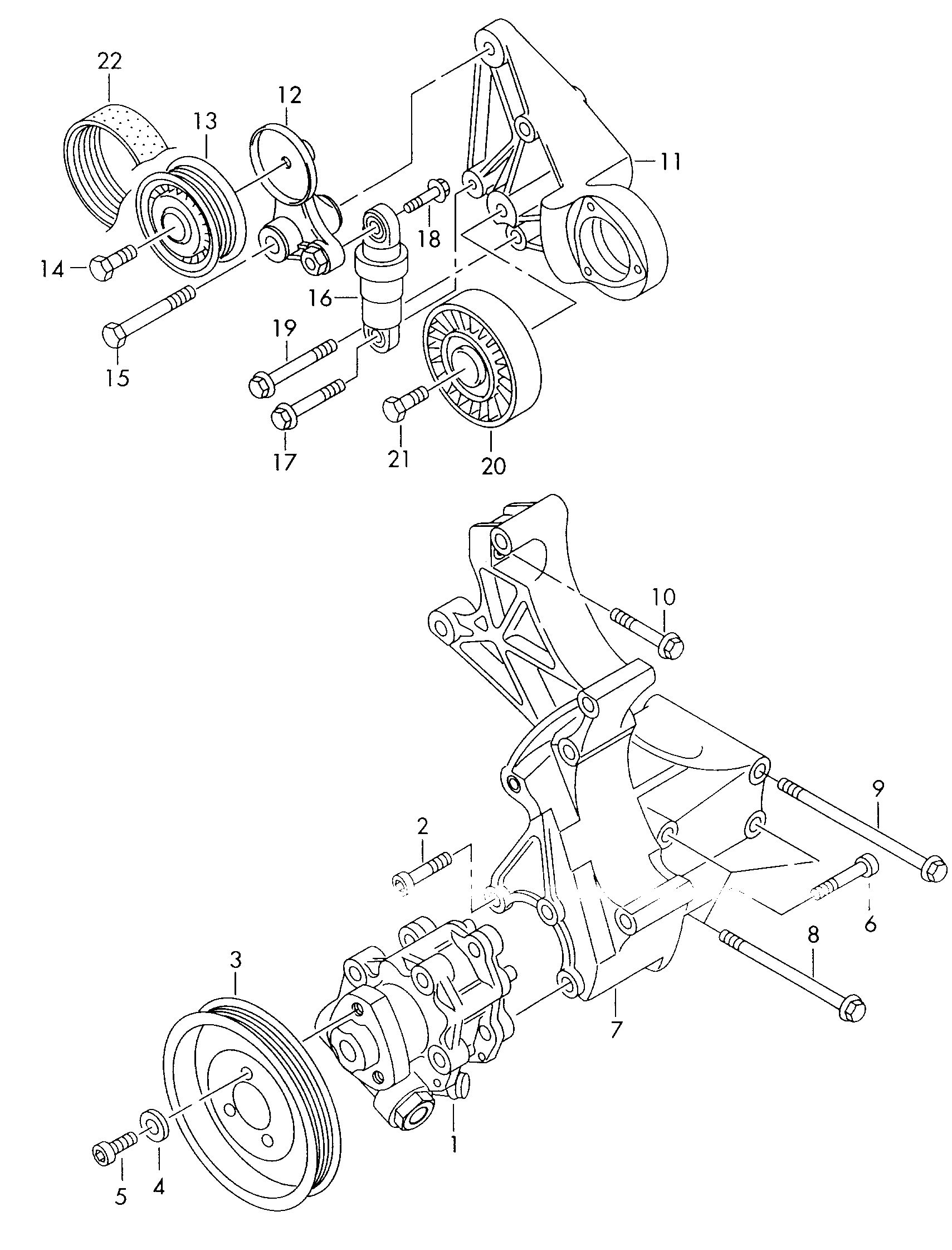 Seat 076 145 283 - Направляющий ролик, поликлиновый ремень parts5.com