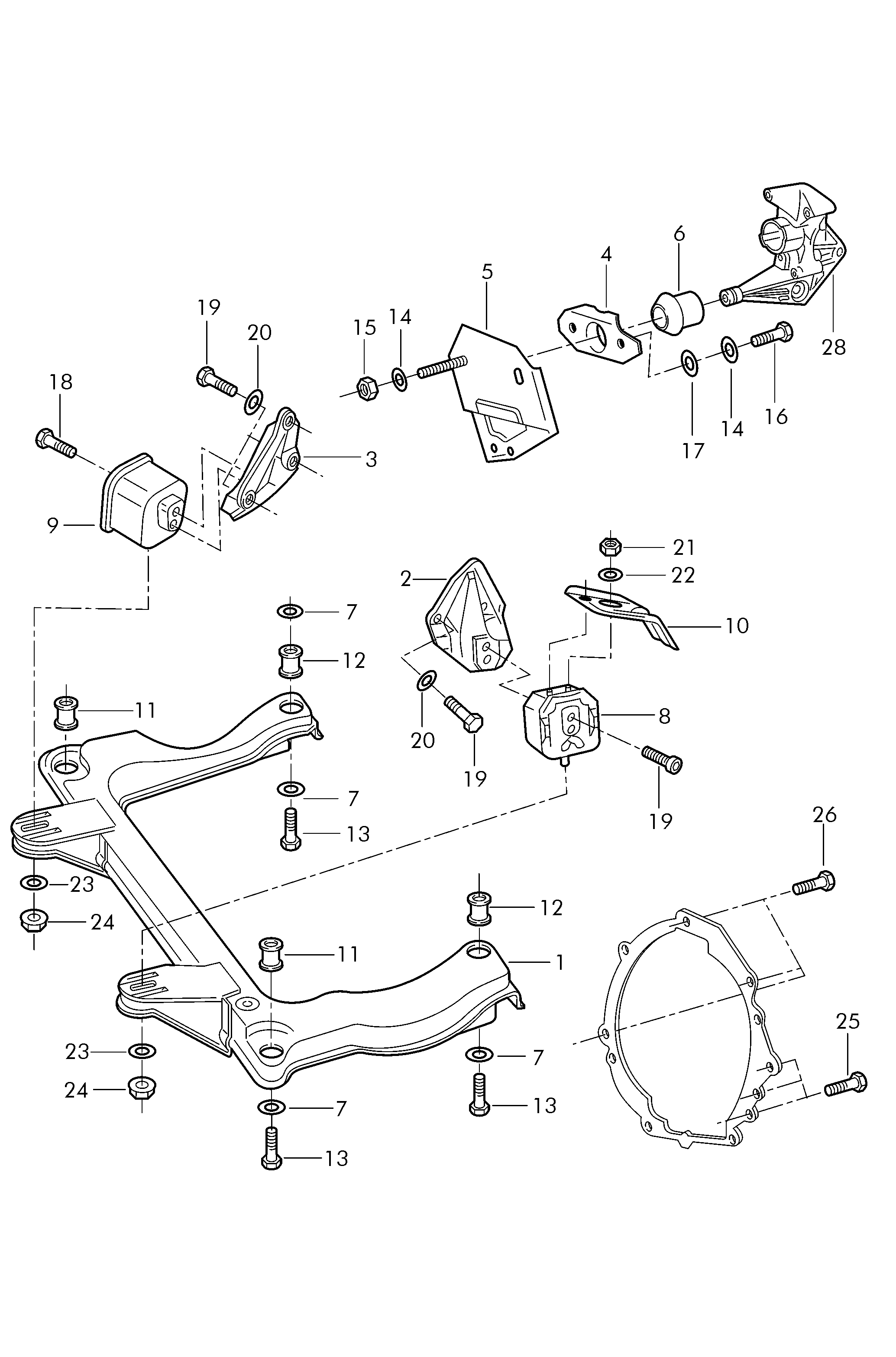 VAG N  0111864 - Комплект подшипника ступицы колеса parts5.com