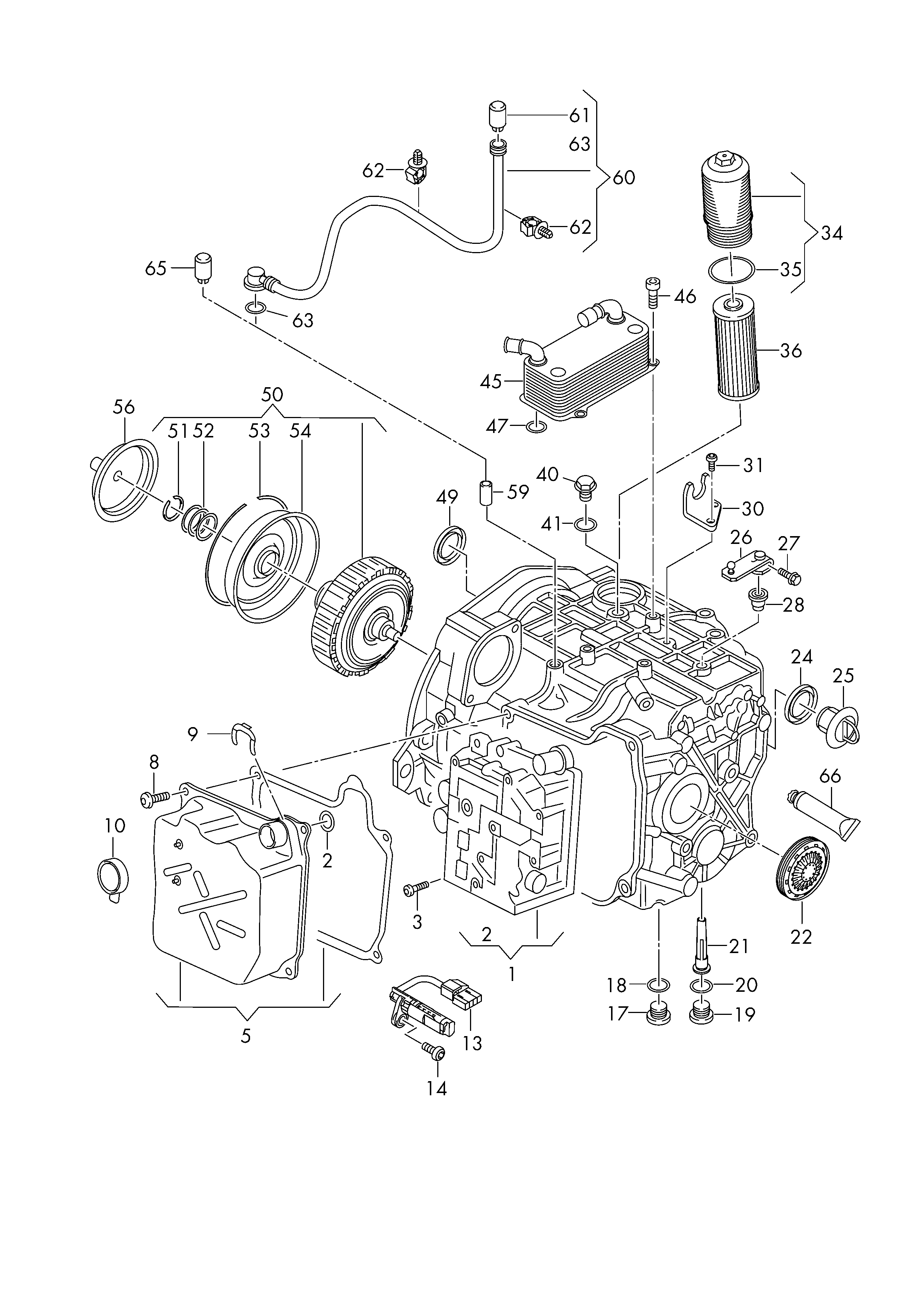 Seat 0BH 325 183 B - Комплект деталей, смена масла - автоматическая коробка передач parts5.com