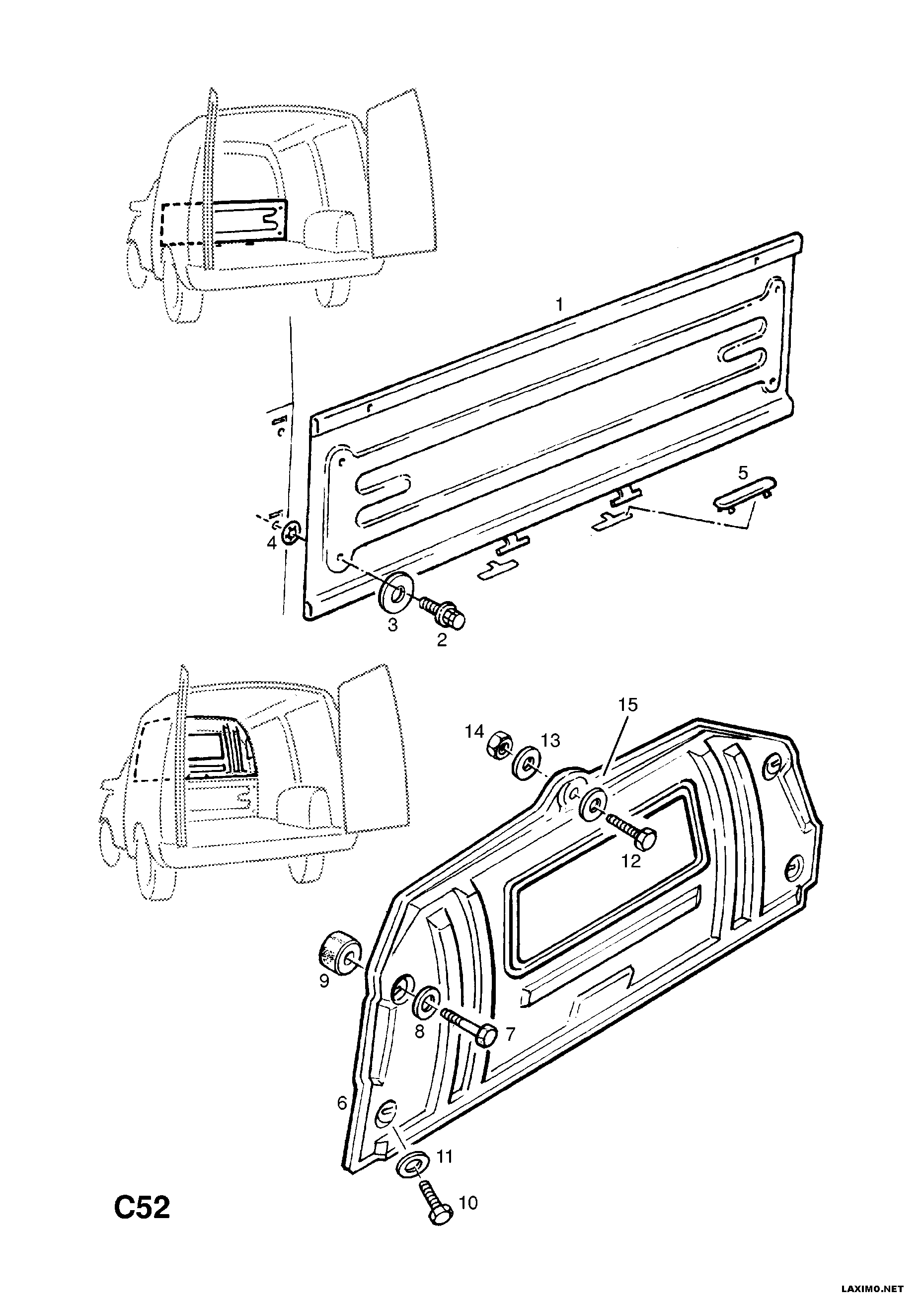 Chevrolet 20 80 247 - Тормозные колодки, дисковые, комплект parts5.com